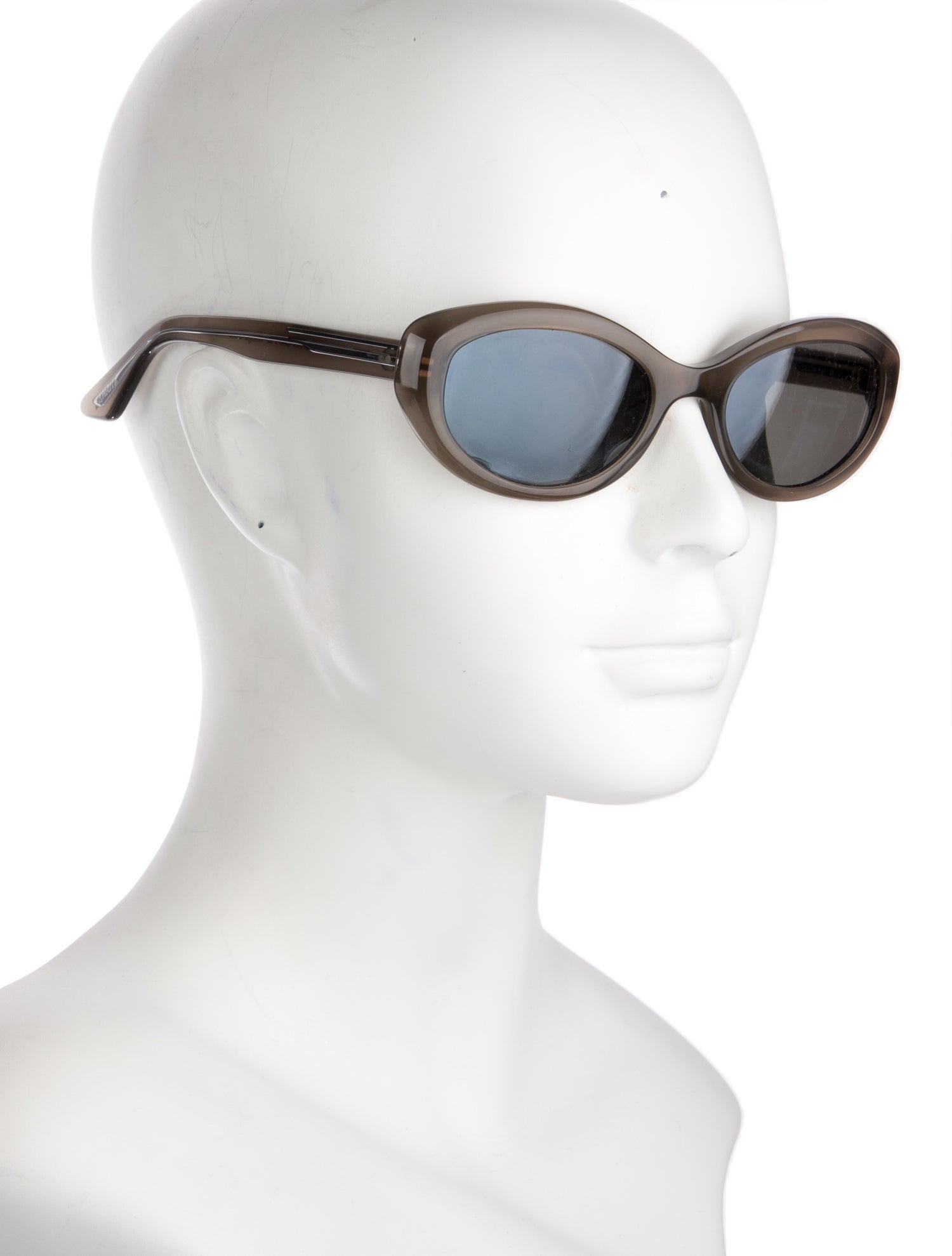 Khaite X Oliver People Round Tinted Sunglasses